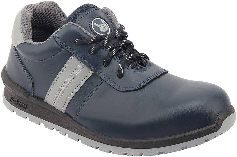 Hillson Swag 1902 Steel Toe Synthetic Leather Safety Shoe Price in
