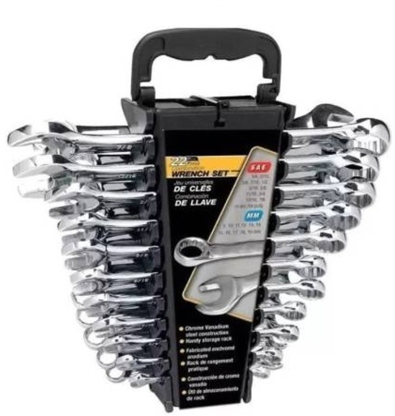 Balaji High Quality ashma sd-02 Double Sided Combination Wrench(Pack of 1)