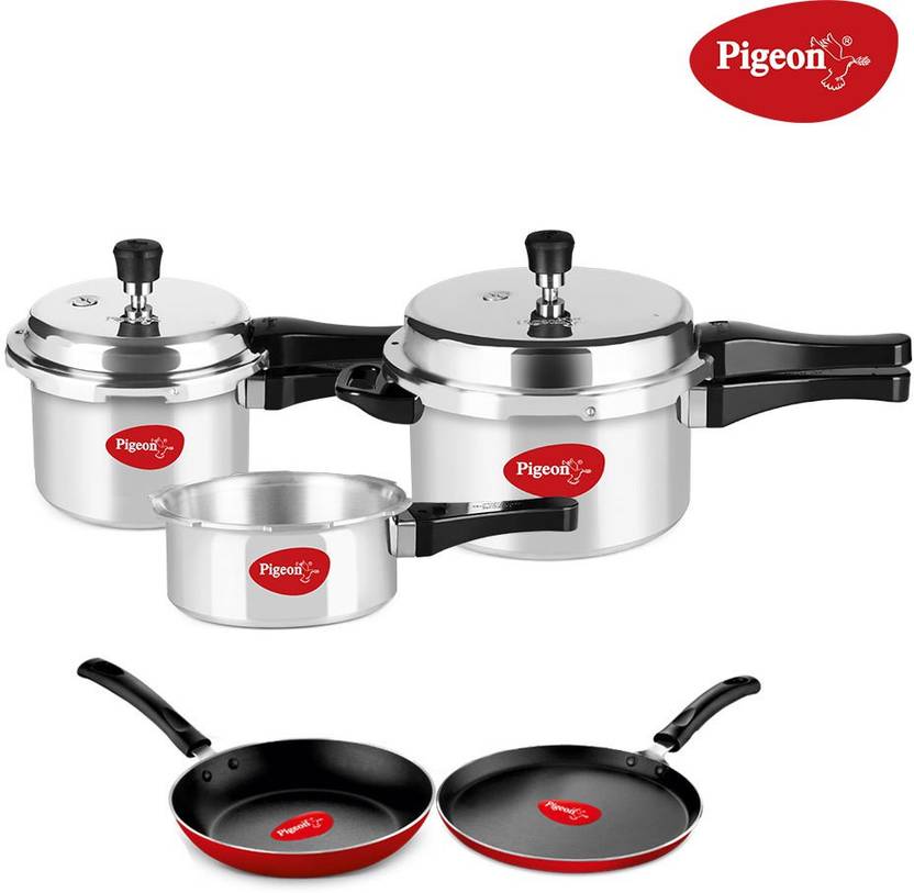 Pigeon Cookware Set Price in India Buy Pigeon Cookware Set online at