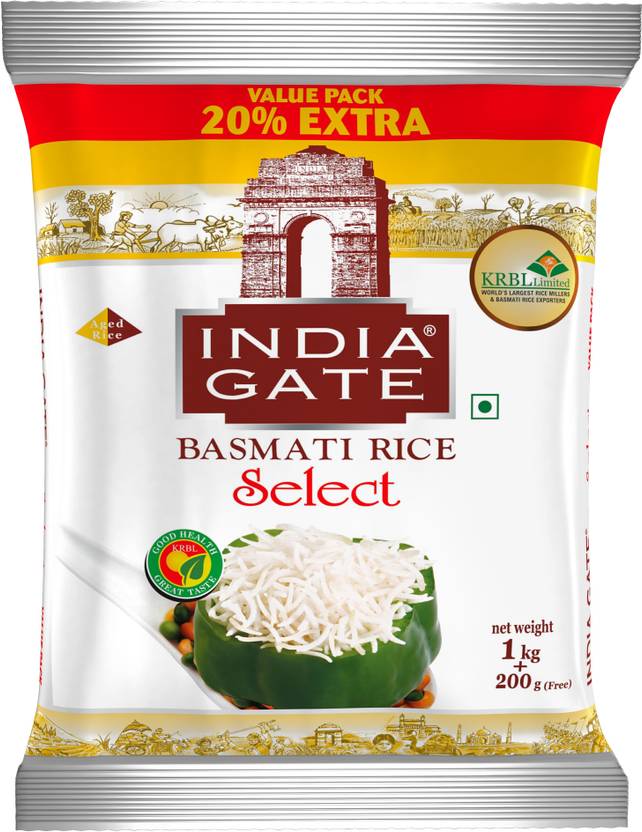 INDIA GATE Select Basmati Rice Price in India Buy INDIA GATE Select