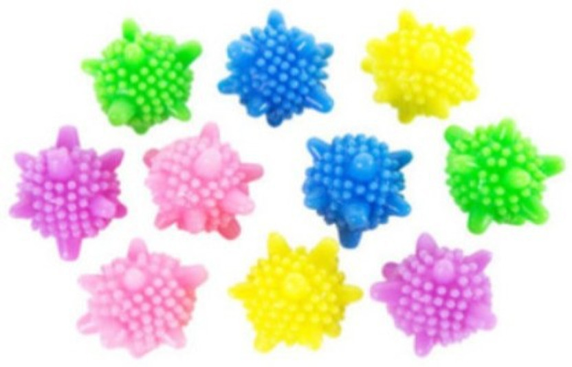 P s retail Laundry Ball for Household Cleaning -Washing Machine Clothes Softener-(10pcs/Set) Detergent Bar(20 g, Pack of 10)