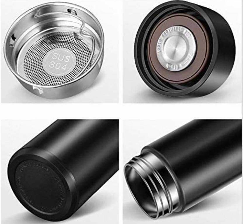 MUSLEK Smart Vacuum Flasks Insulated Water Bottle with LED Temperature