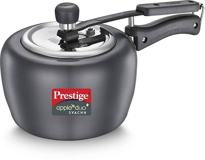 Prestige Apple Duo Plus Hard Anodised 3 L Induction Bottom Pressure