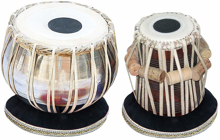 MAGA MART professional quality Tabla Irn body Tabla Tabla(Dayan - 13 cm, Bayan - 22 cm)