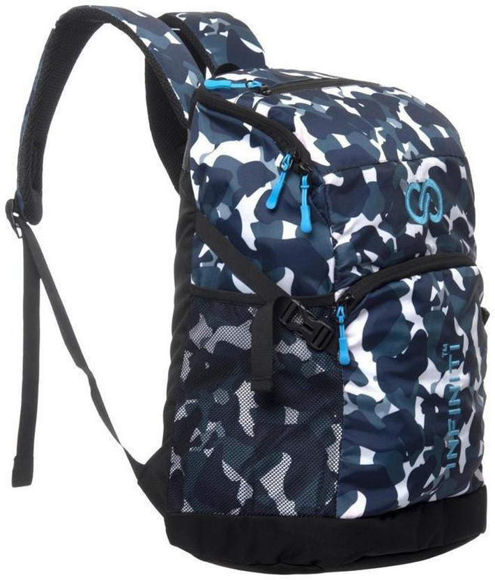 Blue camouflage backpack Clearance
