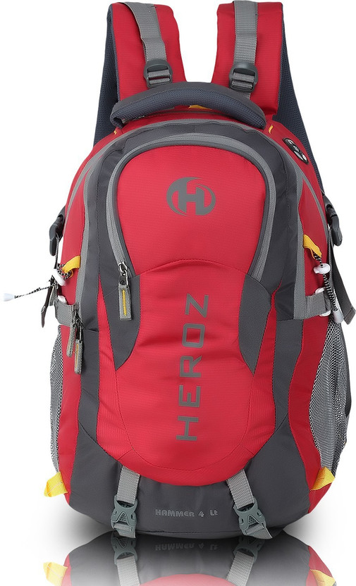 HEROZ Hamm 45 L Laptop Backpack Red 