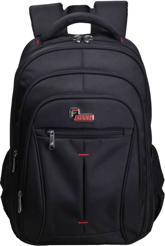 F GEAR 16 inch Laptop Backpack Black Price in India