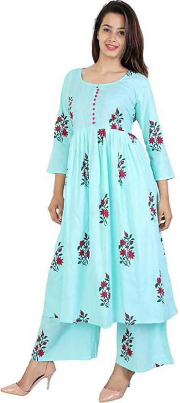 Palazzo suit on flipkart clearance
