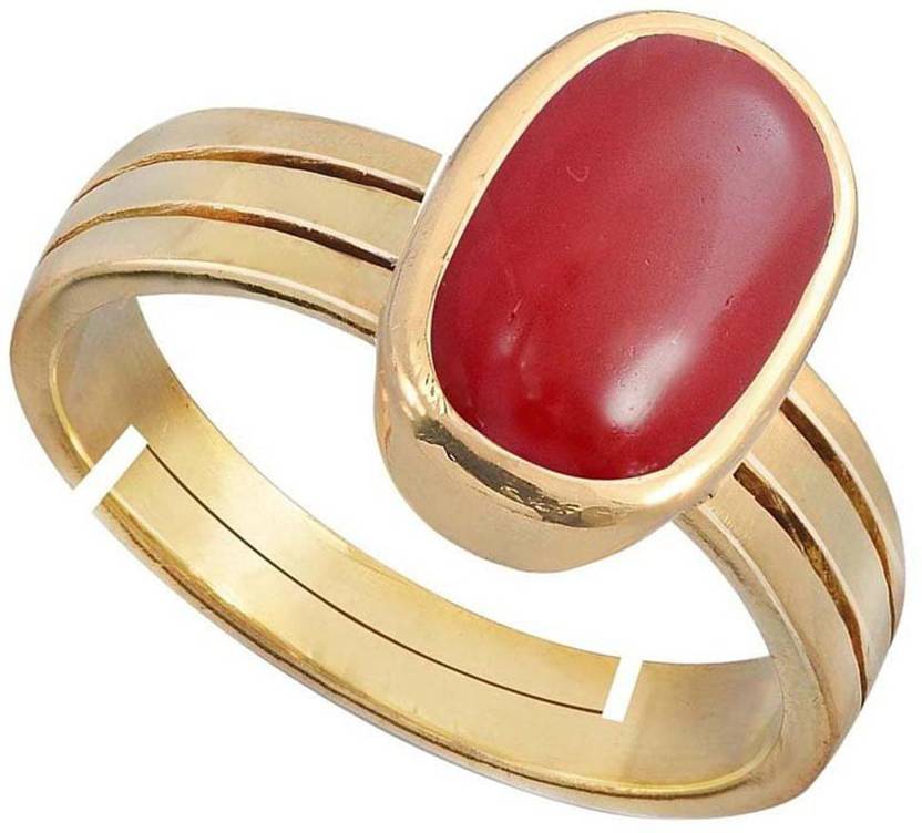 RS JEWELLERS Gemstones 5.70 Ratti Natural Certified Coral ...