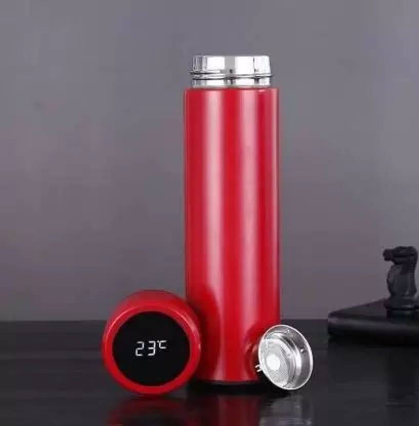 R&P ENTERPRISES Smart Vacuum Flasks Stainless Steel Bottle LED Display