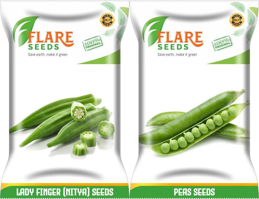 Flare Seeds Lady Finger And Peas Seed Price In India Buy Flare Seeds