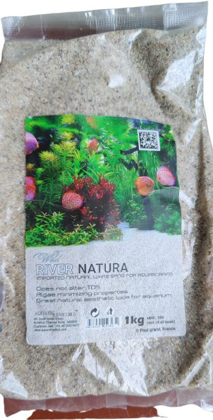 AQUATIC REMEDIES Sand Planted Substrate(Beige, 1 kg)