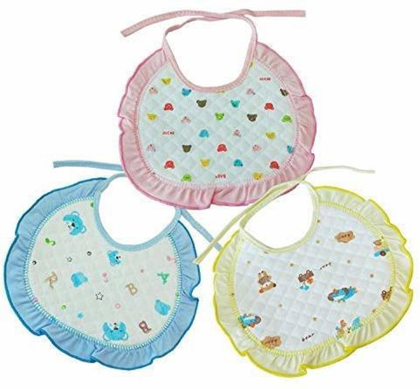 Organic Kidz Premium Baby Cotton Bibs with Frill Buy Baby Care