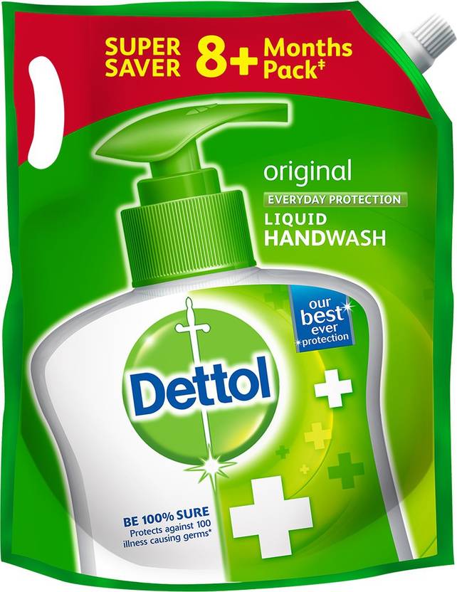 DETTOL Refill Original Hand Wash Pouch Price in India, Buy DETTOL