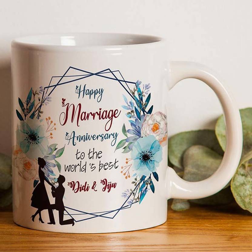 TrendoPrint Happy Anniversary Didi Jiju Ideal And Sweet Gift For