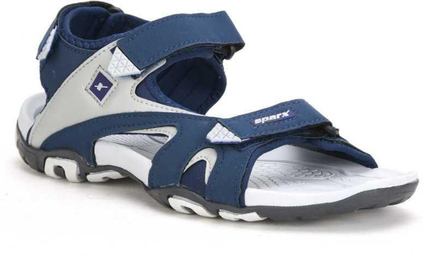 Sparx Men Navy, Grey Sandals - Buy 