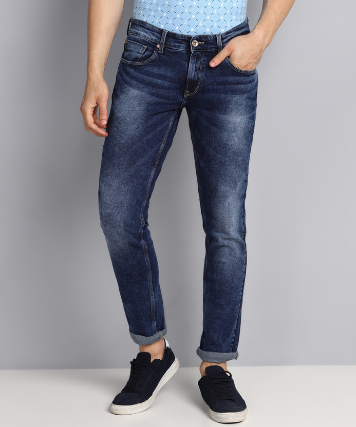 Spykar Skinny Men Blue Jeans - Buy 