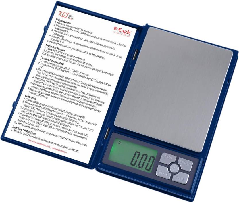 EAGLE PKT-NB2 Digital Pocket Weighing Scale, Weight Machine with Green