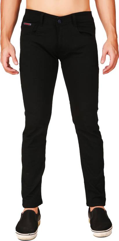 [Sizes 28, 30, 32, 34] PODGE Men Slim Mid Rise Black Jeans