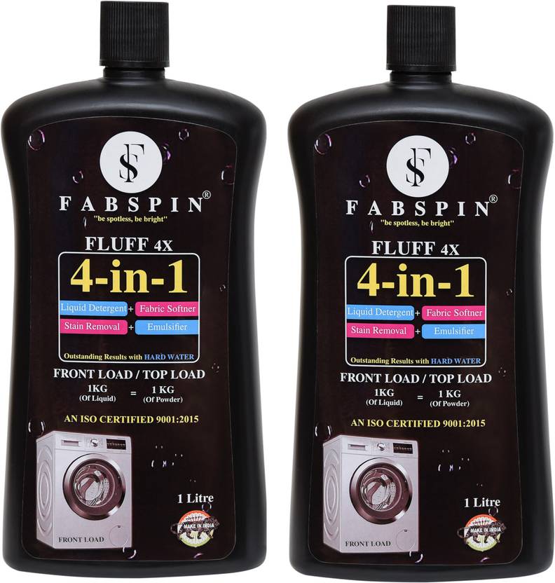 Fabspin Dry Cleaners FLUFF 4x 4 in 1 Liquid Detergent + Fabric
