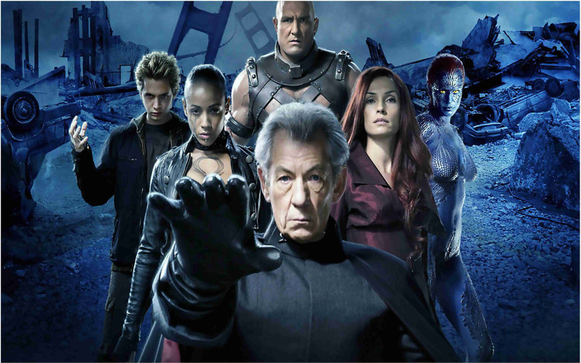 X-Men Superhero Wall Poster For Room With Gloss Lamination M56 Paper Print(12 inch X 18 inch, Rolled)