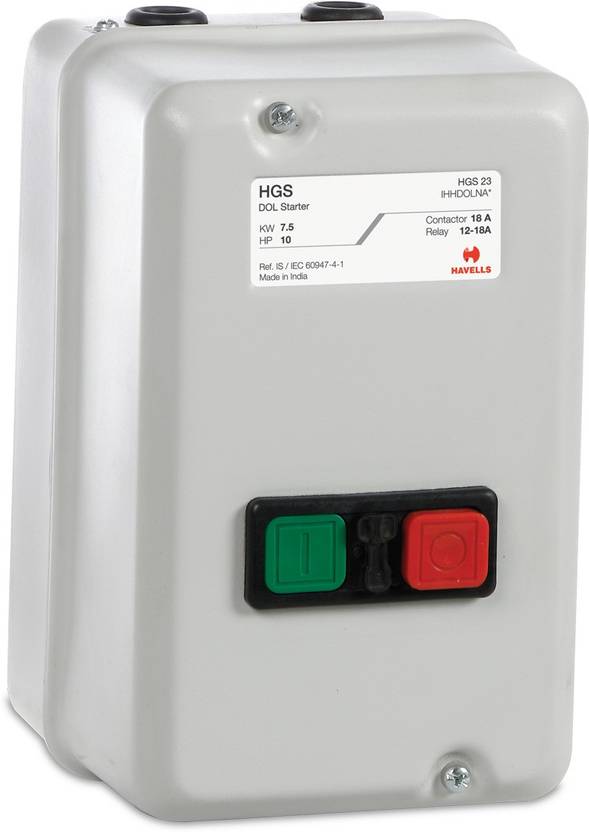 HAVELLS dol starter three phase 7.5 hp for water pump motor Centrifugal