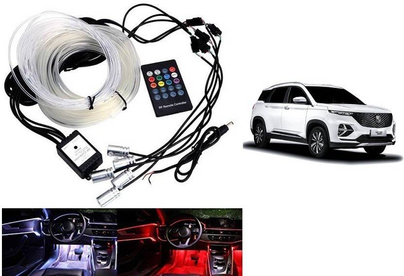 After cars Premium Car Dashboard Light with Optic Fibre Cable Neon