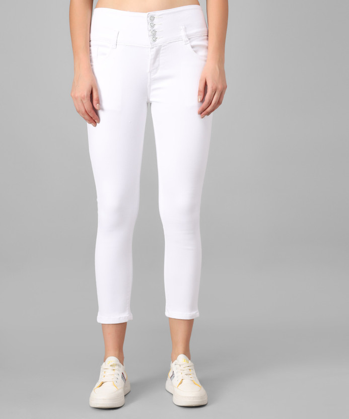M MODDY 4 Button Stretchable Ankle 
