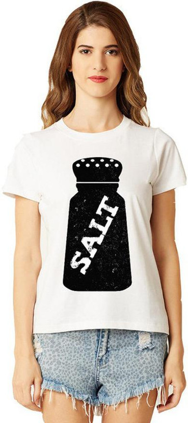 Smart white t shirt women's clearance