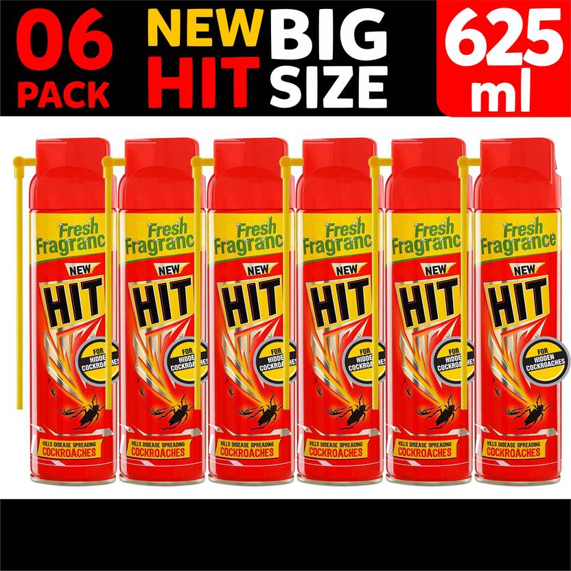 Hit Cockroach Killer Spray, 625ml Pack of 06 Buy Baby Care Products