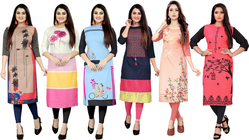 10 kurtis combo flipkart