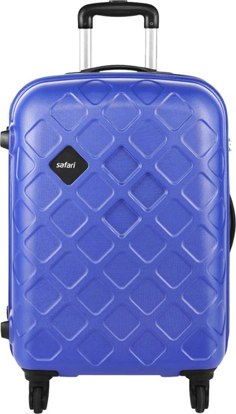 Safari Ray Voyage Trolley Bag Large Size, 77 cms, Hard Side Travel Bag for  Men and Women, 4 Wheel Luggage Suitcase for Travelling