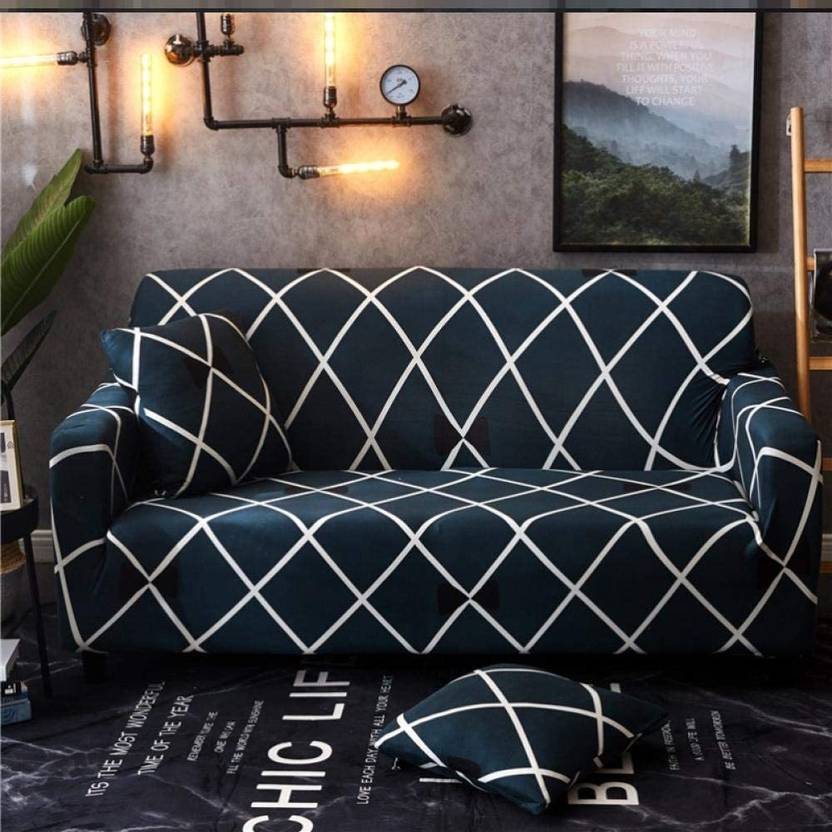 Pindia Polyester Sofa Cover Price in India Buy Pindia Polyester Sofa