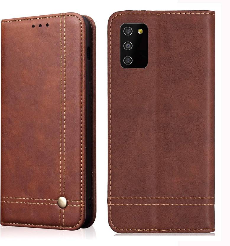 RK Seller Flip Cover for PU Leather Magnetic Case with Card Holder and Magnetic Stand for