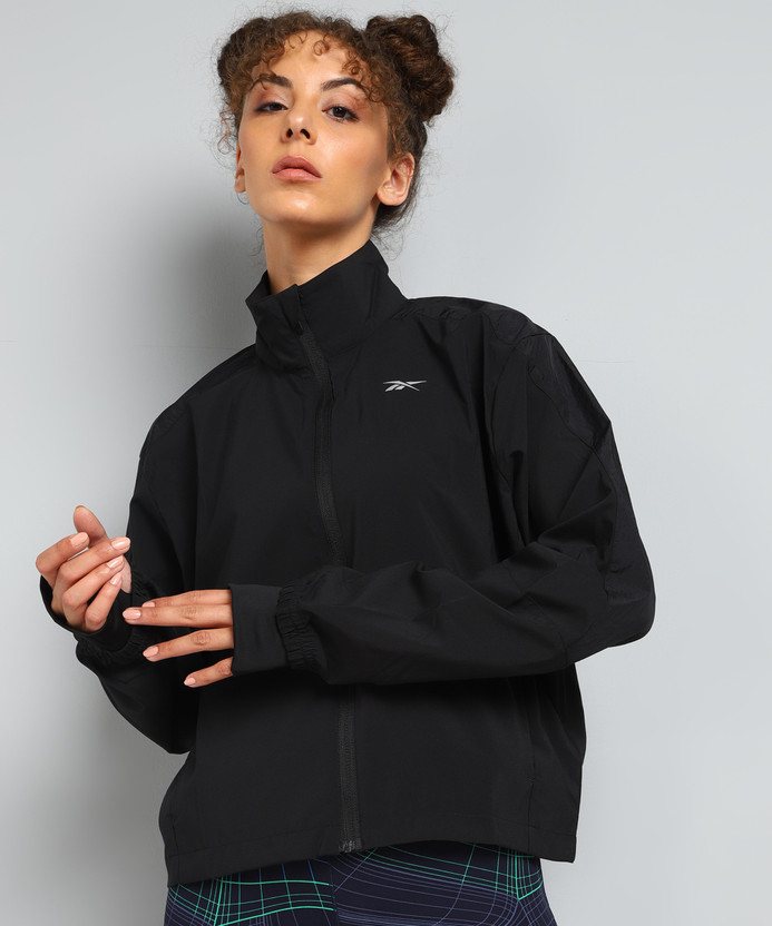 REEBOK Full Sleeve Solid Women Jacket 