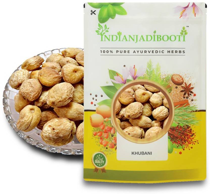 IndianJadiBooti Khumani Khubani Apricot Dry Fruit, 250 Grams Pack