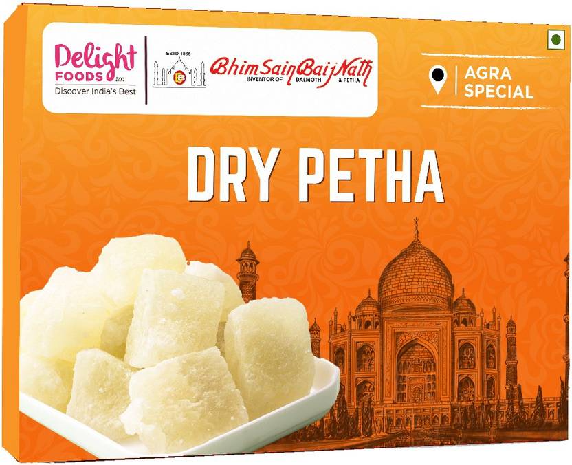 Delight Foods Original Agra Dry Petha Indian Mithai, Sweets Box Price
