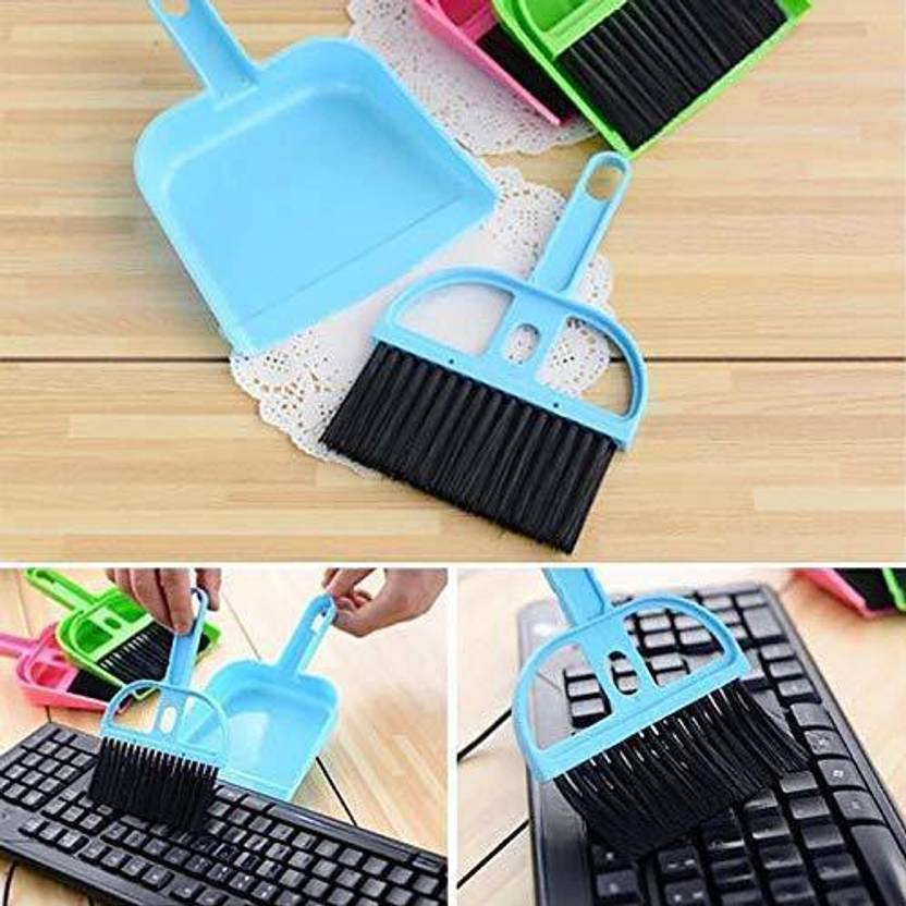 JCV Mini Dustpan Supdi with Brush Broom Set for Multipurpose Cleaning