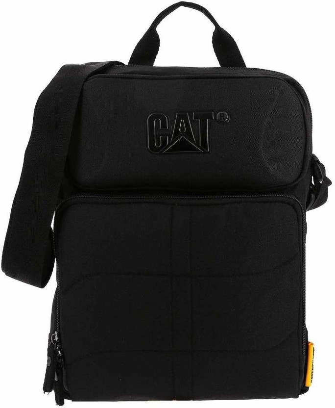 CAT Black Messenger Bag CHARLIE II
