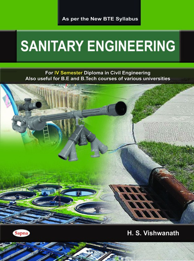 Sanitary Engineering For 4 Sem Diploma In Civil Engineering For Be & B Tech Courses(Paperback, Hs Vishwanath)