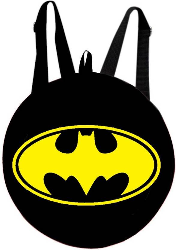 DRAZO Batman icon 15 L Backpack Black, Yellow - Price in India |  