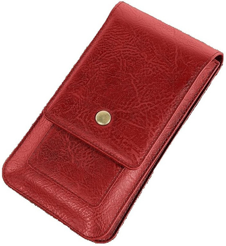 HARITECH Pouch for Red Shark / Mi Mix 2S / Redmi Note 5 AI Dual Camera(Red, Magnetic Case, Leather, Pack of: 1)