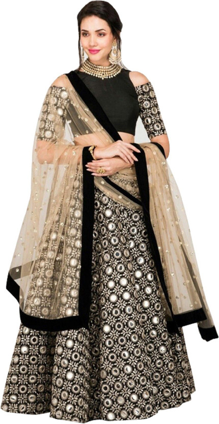 Silk lehenga on flipkart online