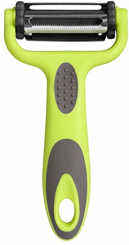 P-PLUS INTERNATIONAL egetable Peeler, 3 in 1 Multifunction Peeler Slicer Y Shaped Peeler(Green)