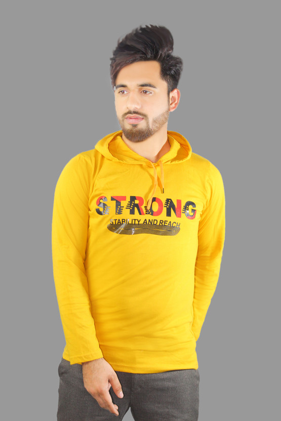 Mens yellow t shirt uk Clearance