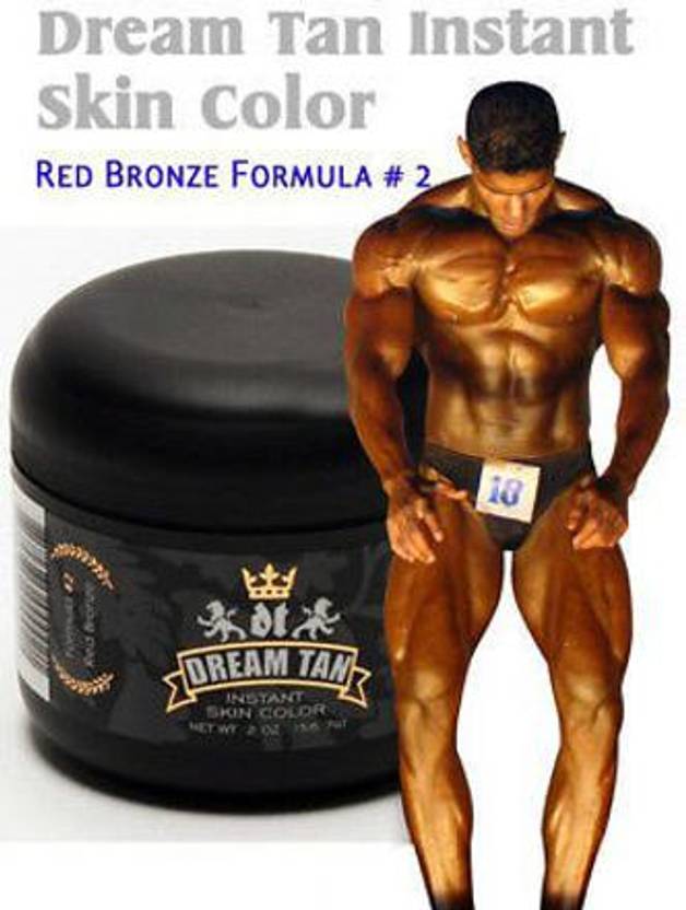 DREAM TAN BODYBUILDING TANNING CREAM FOR COMPETITIONS INSTANT RED