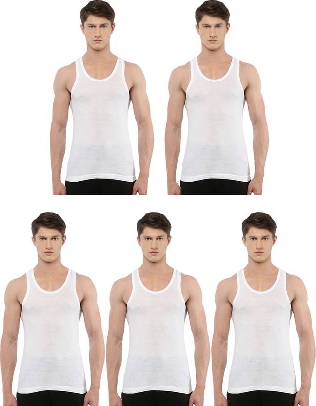 [Size L] DIXCY SCOTT Pack of 5 Men Vest