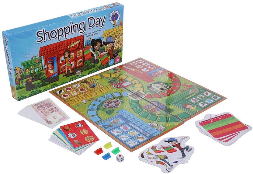 PEZYOX New Shopping Day Board Game (The First Transaction Learning Game