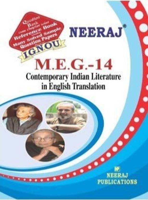 MEG14 Contemporary Indian Literature In English Translation IGNOU Help meg14-contemporary-indian-literature-in-english-translation-ignou-help
