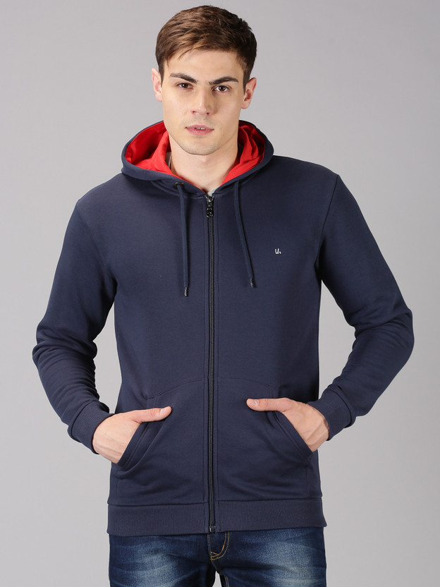 UrGear Full Sleeve Solid Men Sweatshirt 